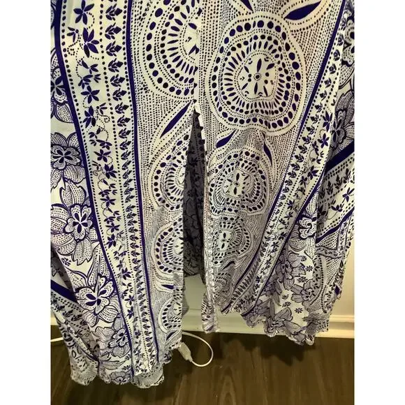 JAASE BOHO ENDLESS SUMMER HALTER MAXI DRESS XS - Picture 6 of 9